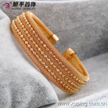 Fashion Big Wider Luxury 18k Gold Bangle